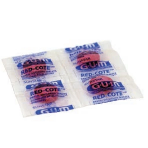 Red-Cote Disclosing Tablets, Cherry Flavor - 248/Pk. Plaque disclosing tablets