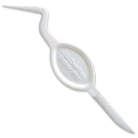 US Dentek Super Pik. Soft, flexible, plastic pick. Package of 144 picks