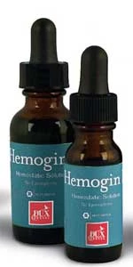 Solução Hemostática Hemogin-L - Frasco de 20 cc. 25% de Cloreto de Alumínio.
