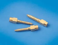 #1-18 Henry Schein Compo-Post medidor longo para pinos de parafuso banhados a ouro, refil com 12 pinos.