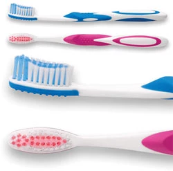 SmileGoods A381 Toothbrushes, soft, end-rounded Dupont Tynex bristles in an 72/Pack