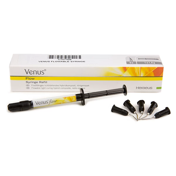 Recarga de Jeringa Venus Flow SB2 - Compuesto Microhíbrido Fluido, 1 - 1.8 Gramo