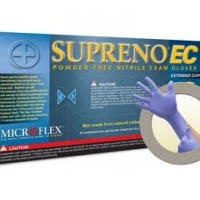 Перчатки Supreno EC из нитрила: XX-XL, 50 шт./упак., нестерильные, без пудры, текстурированные.