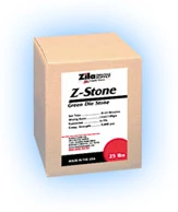 Juego de piedras Z-Stone verde regular, caja de 25 libras.