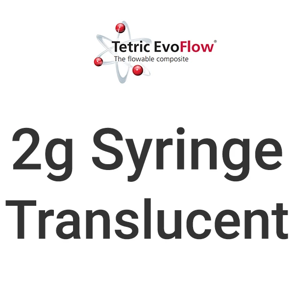 Tetric EvoFlow Translucent - 2gSyringe - Flowable Composite