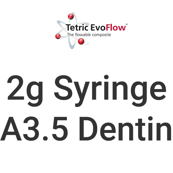 Tetric EvoFlow A3.5 Dentina - Jeringa de 2g - Composite fluido Tetric EvoFlow A3.5 Dentina - Jeringa de 2g - Composite fluido