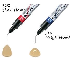 Beautifil Flow F10 - Hochfluss-T-Spritze - Fließfähiges Restaurationsmaterial, 1 - 2
