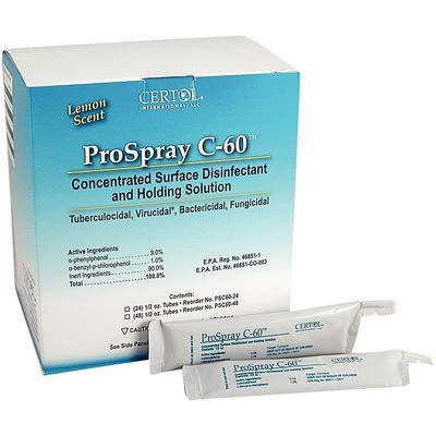 ProSpray C-60 Operatory Pack: 48 - 1/2 oz. Unit-Doses (makes 6 gallons)