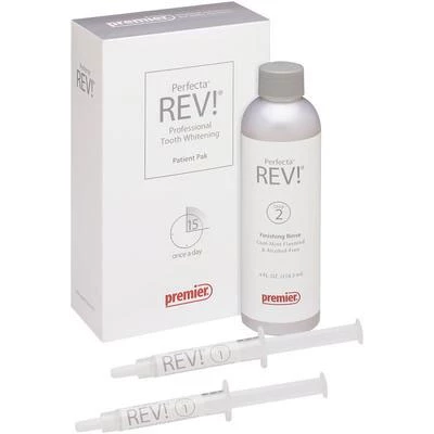 Paquete de Paciente Perfecta Rev. Peróxido de Hidrógeno al 14%, Pasta de Dientes con Sabor a Menta.