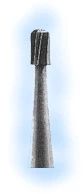 Hey Dental FG #330 Bur - Pear shaped Carbide Bur. Clinic Pack of 100 carbide