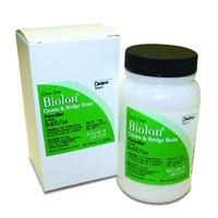 Material de resina Biolon para coronas y puentes, tono B-69, botella de 110 g.