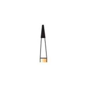 Alpen FG #7714 - 12 Flute Tapered Trimming & Finishing Carbide Bur, Pack of 5
