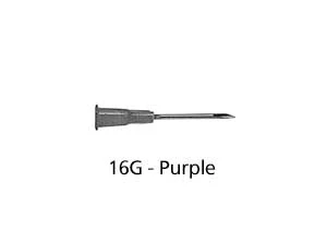 Ago ipodermico sterile BD PrecisionGlide da 16 gauge x 1" per uso speciale.