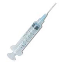 EXELINT International 5cc Syringe with 21 gauge x 1.5" Needle, Sterile
