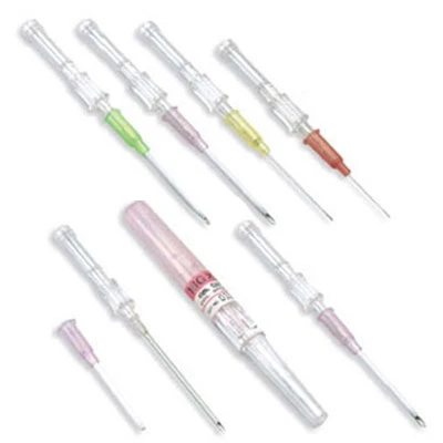 Catéter intravenoso Safelet I.V. - 18G x 1.5", 1/unidad. Cabezal verde, libre de látex, sin alas.