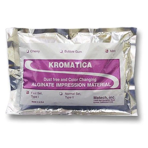 Kromatica Alginate DF - MINT, FAST Set 20 x 1 Lb. Dust Free, Color Changing