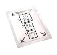 Electrodos de desfibrilador AED 10 - y AED 20. Uso único y codificados por colores para facilitar su uso.