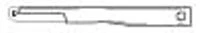 BD Beaver #64 Mini Blade Sterile, Rounded Tip, Sharp on One side, Package of 24