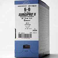 Surgipro 4/0 P-12 18" Premium Reserve Schneidenadel, 3/8 Kreis 19,0 mm, Box