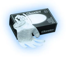 Guantes de látex Glovetex: MEDIANO, sin polvo, texturizados, no estériles, 100/paquete. Guantes de látex Glovetex: MEDIANO, sin polvo, texturizados, no estériles, 100/paquete.