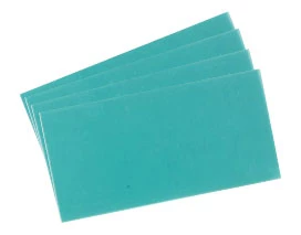Cera de fundición Miltex - Verde, 28 calibre, 32 hojas por caja