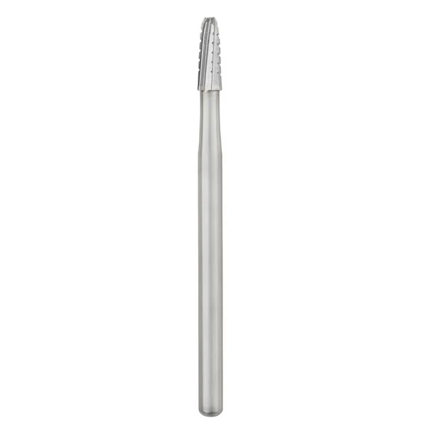SS White FG #1702 SL (Surgical Length) Round End Taper Cross Cut Fissure