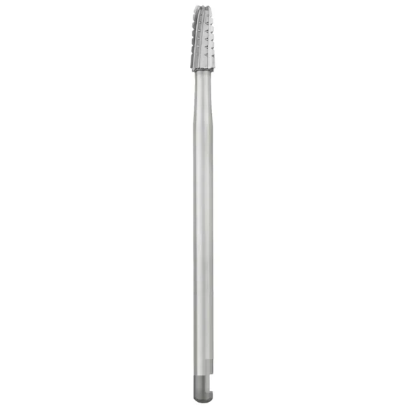 Bur quirúrgico de extremo redondeado cónico SS White HP #1703 10/Pk. Longitud de trabajo 4.8 mm.