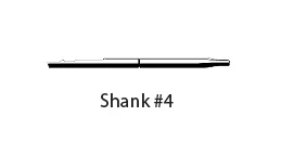 SS White HP (Impact) #1703L Cross Cut Fissure, Oral Surgery Carbide Bur, Shank