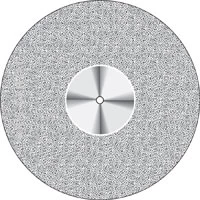 NTI HP D945.100 Disco de diamante premontado de grano medio Interflex, de un solo lado.