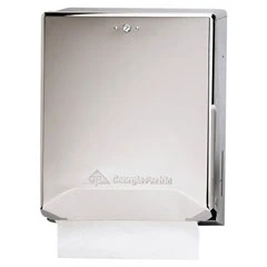 Диспенсер для бумажных полотенец Georgia Pacific Chrome Combination C-Fold/Multifold