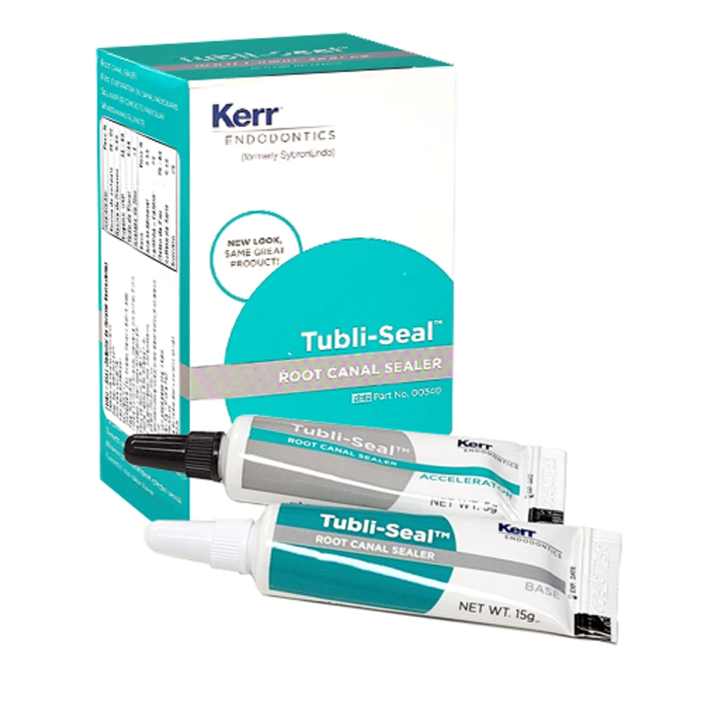Tubli-Seal герметик для корневых каналов - комплект. Паста/паста на основе оксида цинка и эвгенола для корневых каналов.