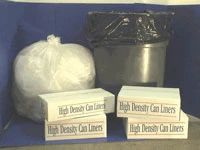 Stargate Garbage Bag, 15" x 9" x 23", 10 gal, Case of 1000 Bags