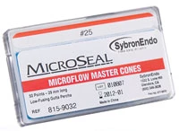 MicroSeal Microflow Master Cones #30, .02 Taper, Package of 50 Points