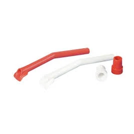 Puntas de aspirador Hager Worldwide con placa de lengua cuadrada y separador de mejillas.