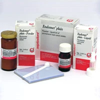 Paquete estándar de sellador de conducto radicular Endomet. Contiene: botella de 0.33 fl. oz.