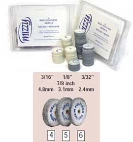 Mizzy Heatless #4 Graue heatless Räder bestehen aus Siliziumkarbid, 7/8" x