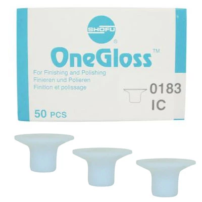 OneGloss IC (Cono Invertido), Sin Montar 50/Paq. Compuesto de silicona de un solo paso.