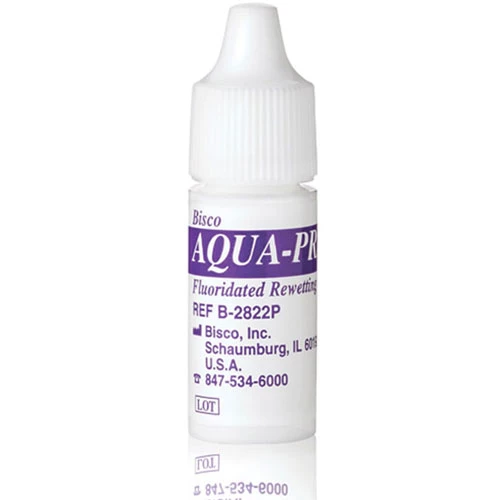 Aqua-Prep F - водный раствор гидроксиэтилметакрилата (HEMA) и фтора.