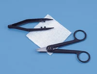 Kit de extracción de suturas Busse Classic Contiene: unas tijeras Littauer (con punta en gancho).