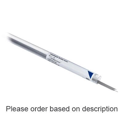 Remaloy alambre recto de acero inoxidable, redondo, 10/paquete. Diámetro 1.0 mm (39)