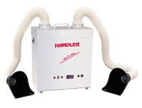 El sistema de recolección de polvo Handler Super Sucker, No. 62, desarrolla una succión de 225 CFM.