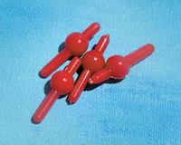 Zahn Dental 6 калибра восковая непрямая спруга, упаковка 250 штук