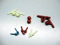 Zahn Dentalwachs Knopf Sprue, Box mit 100 Stück