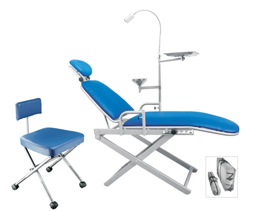 Paquete de Silla Dental Portátil TPC. Incluye: Silla para Paciente, Luz de Operatorio.
