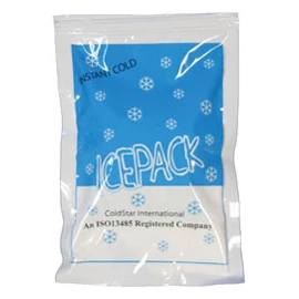 Jack Frost Single-Use Cold Pack 24/Pk. 6" x 8-3/4" Medium, Non-Insulated