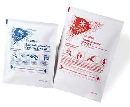 Jack Frost Sacchetti Termici Monouso Isolati Istantanei 6" x 8-3/4". Scatola da 24 sacchetti.