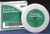 Rodas Abrasivas Faskut Brancas, 3" x 3/8" x 1/4"