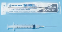 Terumo 3cc Luer-Lock-Spritze mit 23G x 1 1/2" ultradünner Wandnadel