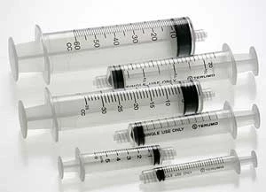 Terumo 3cc Luer Lock Tip Syringe without Needle, Graduations: 0.1cc