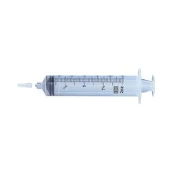 Jeringa BD Luer-Lok de 60 mL. Graduación - 1 mL, 2 oz en 1/4 oz. Estéril.